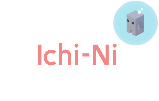 Ichi-Ni title in Hiragana